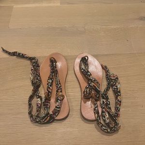 Antik Batik leather sandals